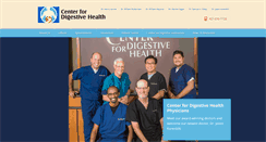 Desktop Screenshot of centerfordigestivehealth.net
